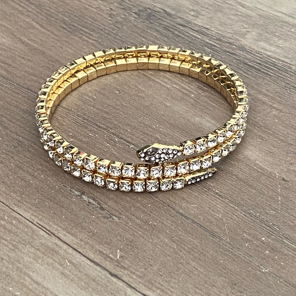 New Simply Vera Vera Wang Women's Snake Coil Bracelet - Picture 2 of 6